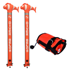 Nemo Submersible Signal Marker Buoy, Safety Sausage SMB for Keeping Diver's Safety